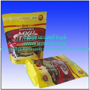 كيس تغليف المواد الغذائية – المكرونة التى نقدمها نحن شركة المهندس منسي للصناعات الهندسيه و توريد جميع مستلزمات التغليف الحديث -  ام تو باك