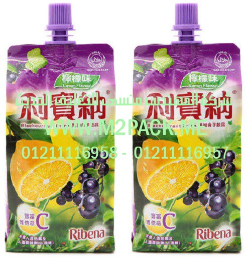 الأكياس القائمة ذات العنق الانبوبية التى نقدمها نحن شركة المهندس منسي للتغليف الحديث  -  ام تو باك