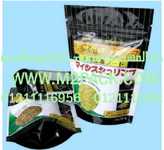 كيس المواد الغذائية للحيوانات الذى نقدمه نحن شركة المهندس منسي للصناعات الهندسيه و توريد جميع مستلزمات التغليف الحديث -  ام تو باك