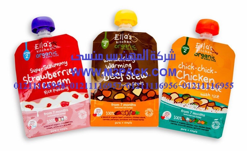 كيس تعبئة السائل القائمة التي نقدمها نحن شركه المهندس منسي للتغليف الحديث و الصناعات الهندسيه - ام تو باك