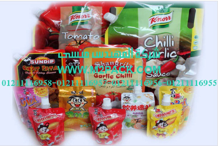 كيس تعبئة العسل انبوبية العنق 2 كجم التى نقدمها نحن شركة المهندس منسي للصناعات الهندسيه و توريد جميع مستلزمات التغليف الحديث -  ام تو باك