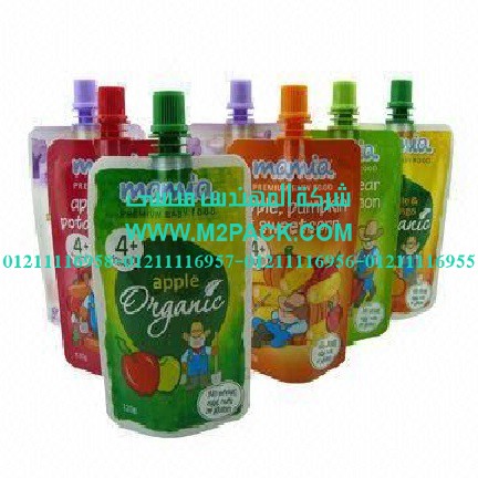 كيس تعبئة المشروبات التى نقدمها نحن شركة المهندس منسي للصناعات الهندسيه و توريد جميع مستلزمات التغليف الحديث - ام تو باك